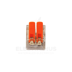 CONECTOR 1P. 2 SALIDAS 0,5-4MM 41A