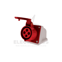 ENCHUFE HEMBRA SOBREPUESTA 16A 3P+T 380V IP44