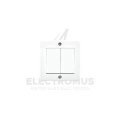 CASQUETE C/INTERRUPTOR DOBLE 9/15 IP20