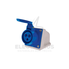 ENCHUFE HEMBRA SOBREPUESTO 16A 2P+T 220V