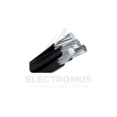 CABLE ALUMINIO PREENSAMBLADO 2X25MM (POR METRO)