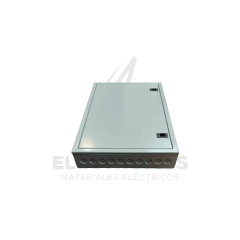 TABLERO METALICO SOBREPUESTO 72 MODULOS (RAL 7032-1.2MM)