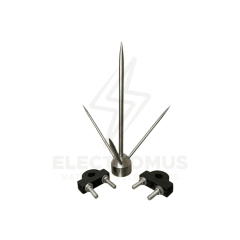 PARARRAYOS TIPO FRANKLIN ACERO INOX 3/4 X 3 MTS