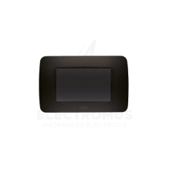 INTERRUPTOR SIMPLE 9/24 TECLON 73 MM 10A 250V GRAFITO