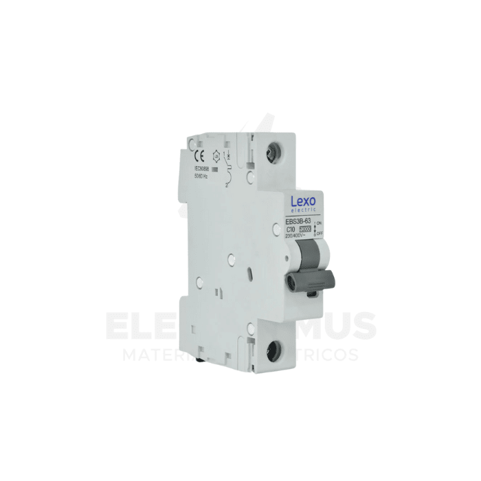 INTERRUPTOR AUTOMATICO 1X10A 10KA CURVA C LEXO1