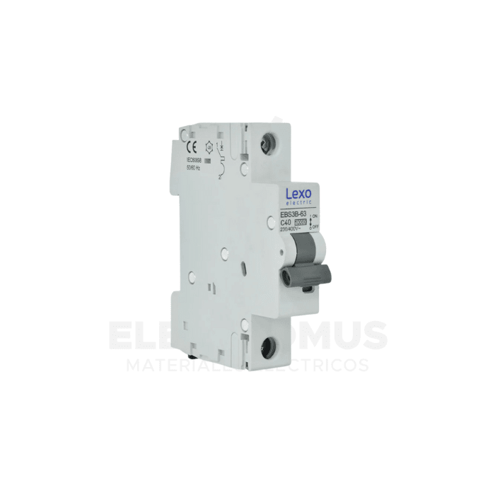 INTERRUPTOR AUTOMATICO 1X40A 10KA CURVA C LEXO1