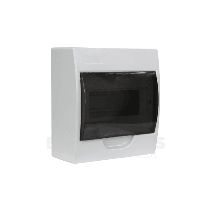 TABLERO PLASTICO SOBREPUESTO 8P ELECTROMUS1