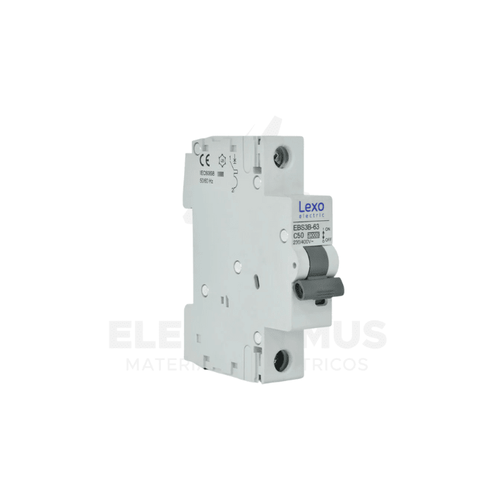 INTERRUPTOR AUTOMATICO 1X50A 10KA CURVA C LEXO1