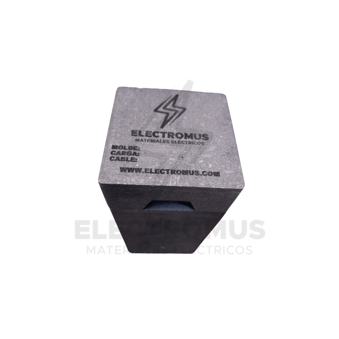 MOLDE GRAFITO GTC 1/2 A 2 AWG (GTC BARRA 1/2 - 1V) ELECTROMUS1