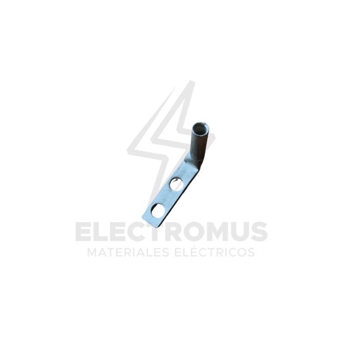 TERMINAL PALETA DOBLE PERF. 6AWG- 16MM/90 GRADOS1