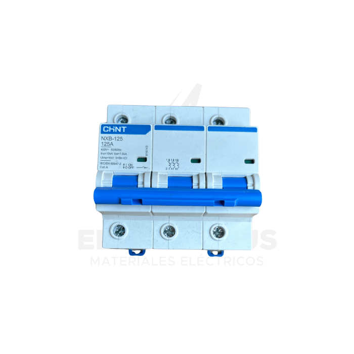 INTERRUPTOR 3PX125A 10KA, CURVA C NXB-125 CHINT1