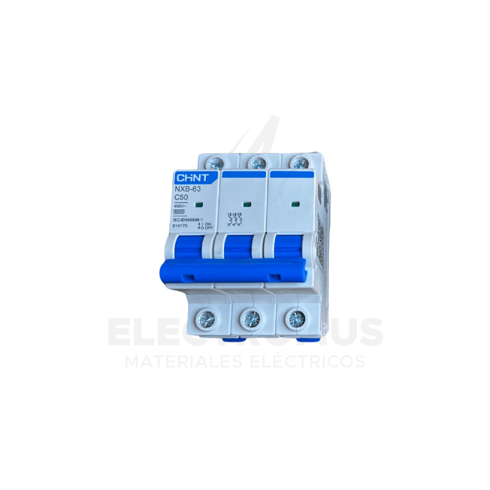 INTERRUPTOR 3PX50A 6KA, CURVVA C NXB-63 CHINT1