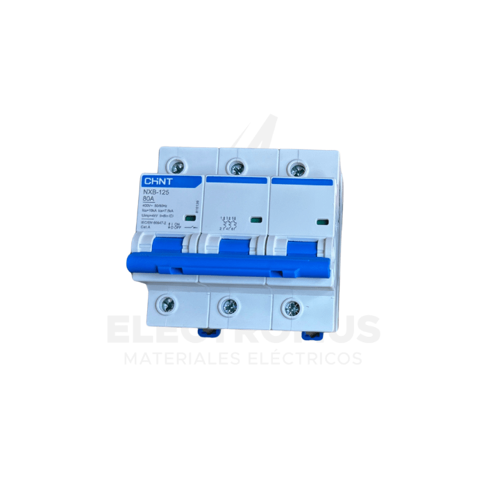 INTERRUPTOR 3PX80A 10KA, CURVA C NXB-125 CHINT1