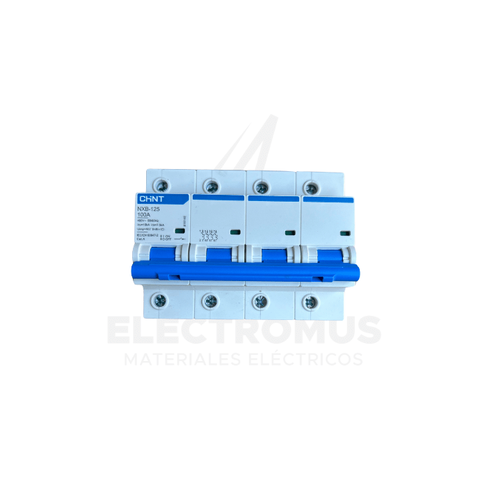 INTERRUPTOR 4PX100A 10KA, NXB-125 CHINT1