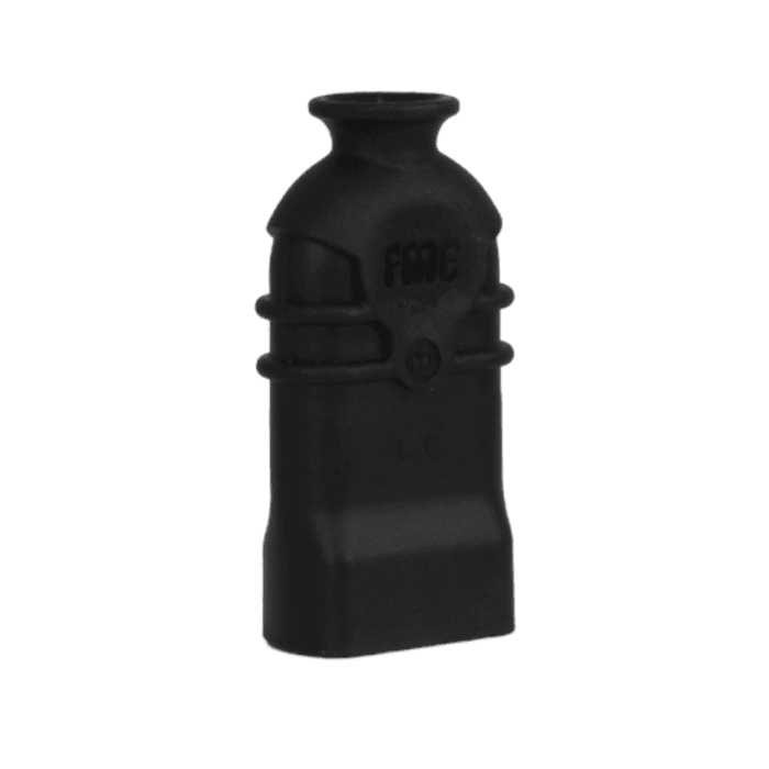 ADAPTADOR ENCHUFE HEMBRA 2P+T 10A 250 NEGRO  LEXO2