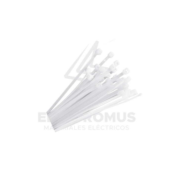 AMARRA PLASTICA 4,8X400MM 100UN. BLANCA1