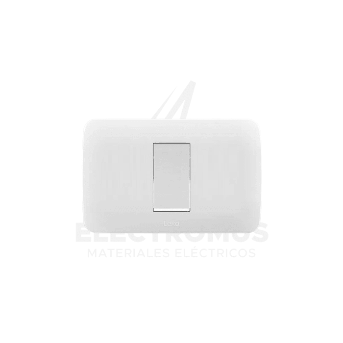 INTERRUPTOR SIMPLE 9/24 BLANCO LEXO1