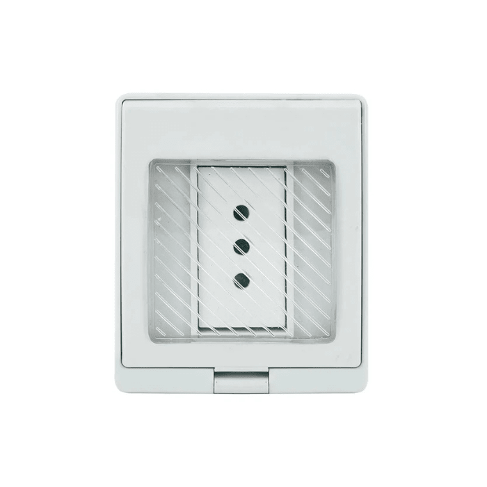 CONTENEDOR C/TOMA COR. SIMPLE 10A HIDROBOX LEXO1