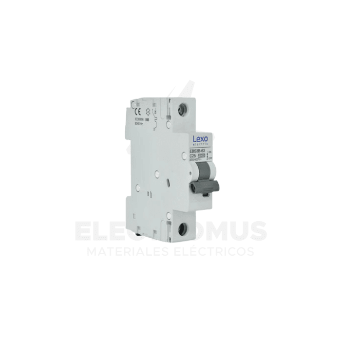 INTERRUPTOR AUTOMATICO 1X25A 10KA CURVA C LEXO1