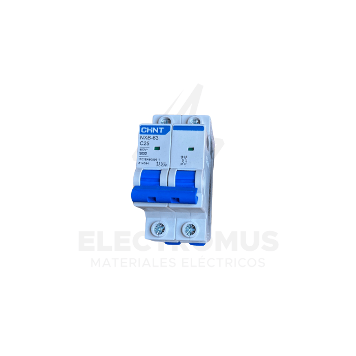 INTERRUPTOR 2PX25A 6KA, CURVA C NXB-63 CHINT1
