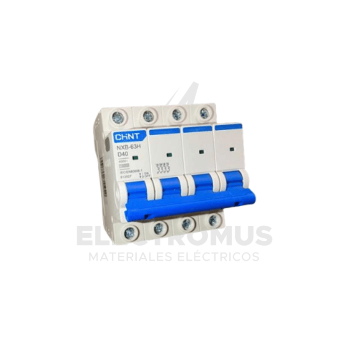 Interruptor 3Px40A 10kA Durva D, NXB-63H CHINT1