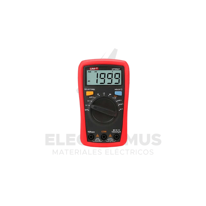 TESTER DIGITAL, 15 FUNCIONES, 600V UT-33A+1