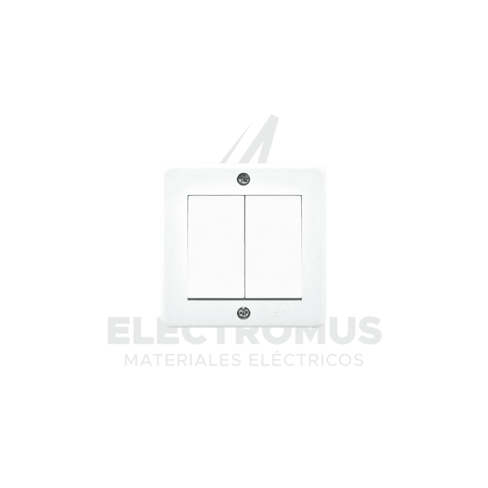 CASQUETE C/INTERRUPTOR DOBLE 9/15 IP201
