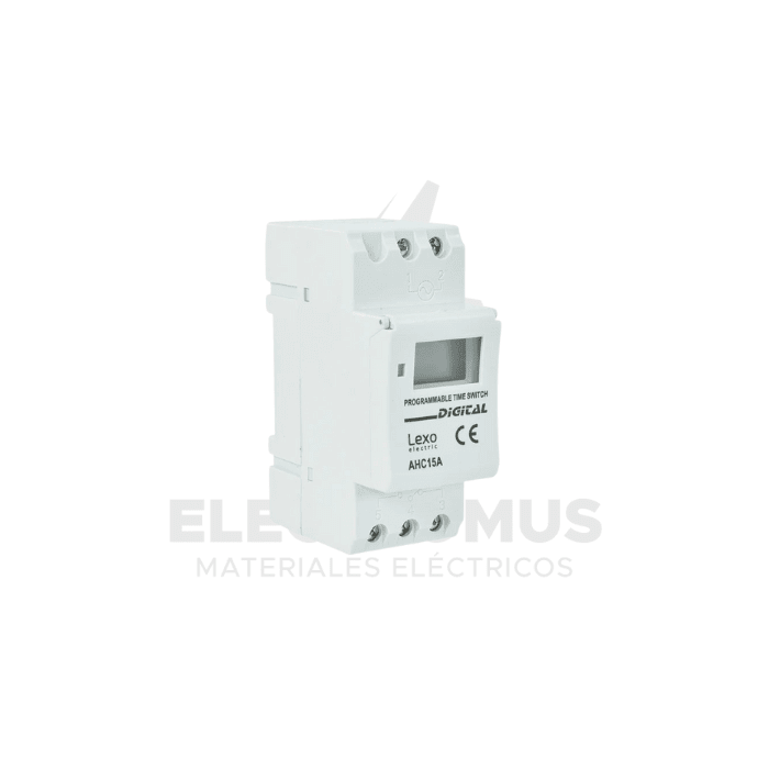 TIMER DIGITAL CON RESERVA DE MARCHA 15A  LEXO1
