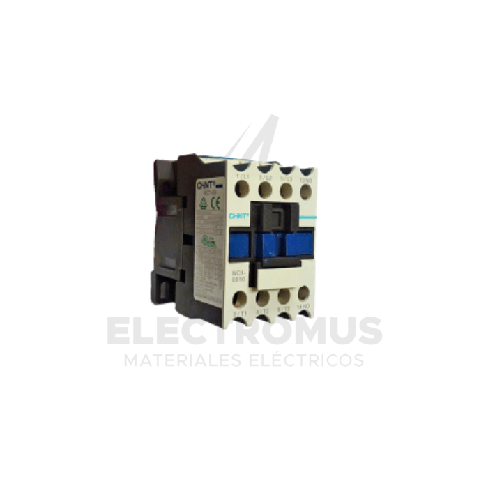 Contactor NC1,12A, 3P+1NA; 5.5KW (AC3/380V) control 220 Vac CHINT1