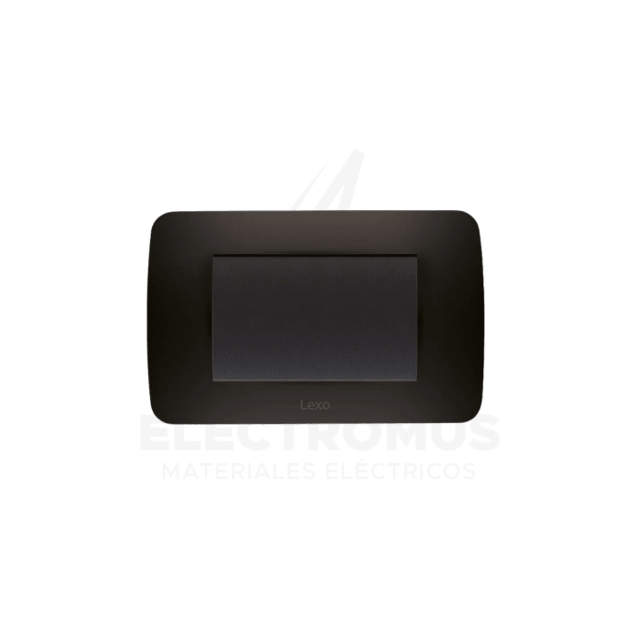 INTERRUPTOR SIMPLE 9/24 TECLON 73 MM 10A 250V GRAFITO1