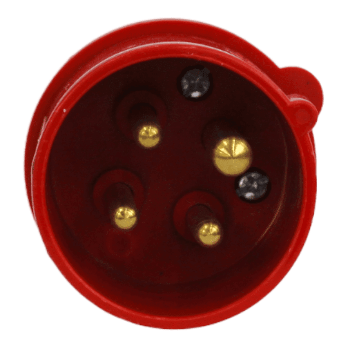 ENCHUFE  MACHO VOLANTE 32A 3P+T 380V ROJO LEXO2