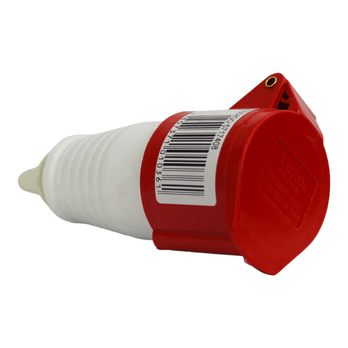 ENCHUFE HEMBRA VOLANTE 16A 3P+T ROJO 380 LEXO1