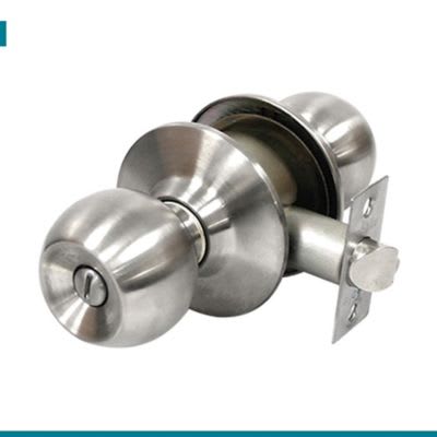 Chapa de Pomo P/Baño Ac. Inox. 201SUS1
