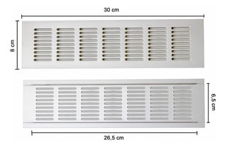 Rejilla de Aluminio 80*300mm1