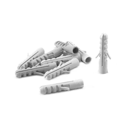 Tarugo Fischer Nylon Gris C/A 8mm x und1