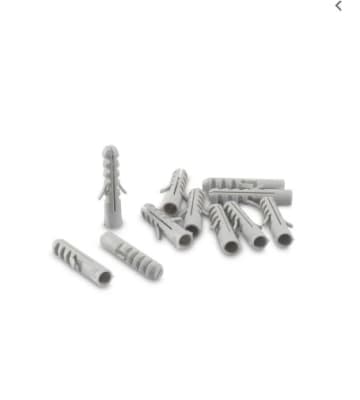 Tarugo Fischer de Plàstico Nylon C/A 6mm x und1