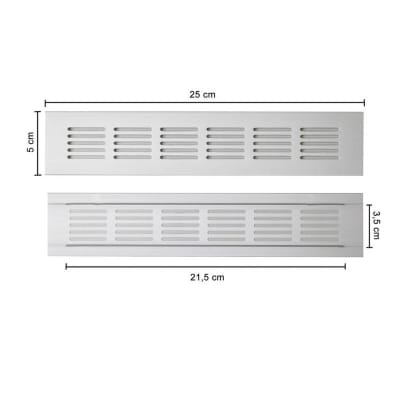 Rejilla de Aluminio 50*250mm1