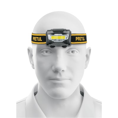 Linterna de minero LED 100 lm de 3 pilas AAA1