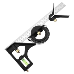 Escuadra de Combinación Multiuso Transportador 12