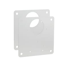Placa Repara Bisagra 35 Blanco X par