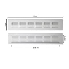 Rejilla de Aluminio 50*250mm