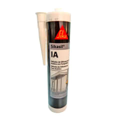Silicona Acética para Vidrios Sikasil IA Blanco 280 ml