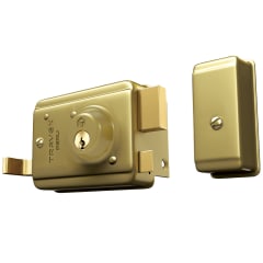 Cerradura y/o chapa blindada 111 (Dorado)