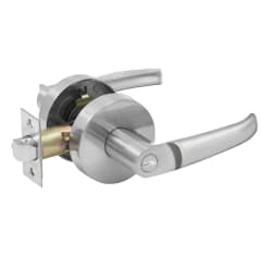 Cerradura Manija Luna Baño B25 Ac. Inox.