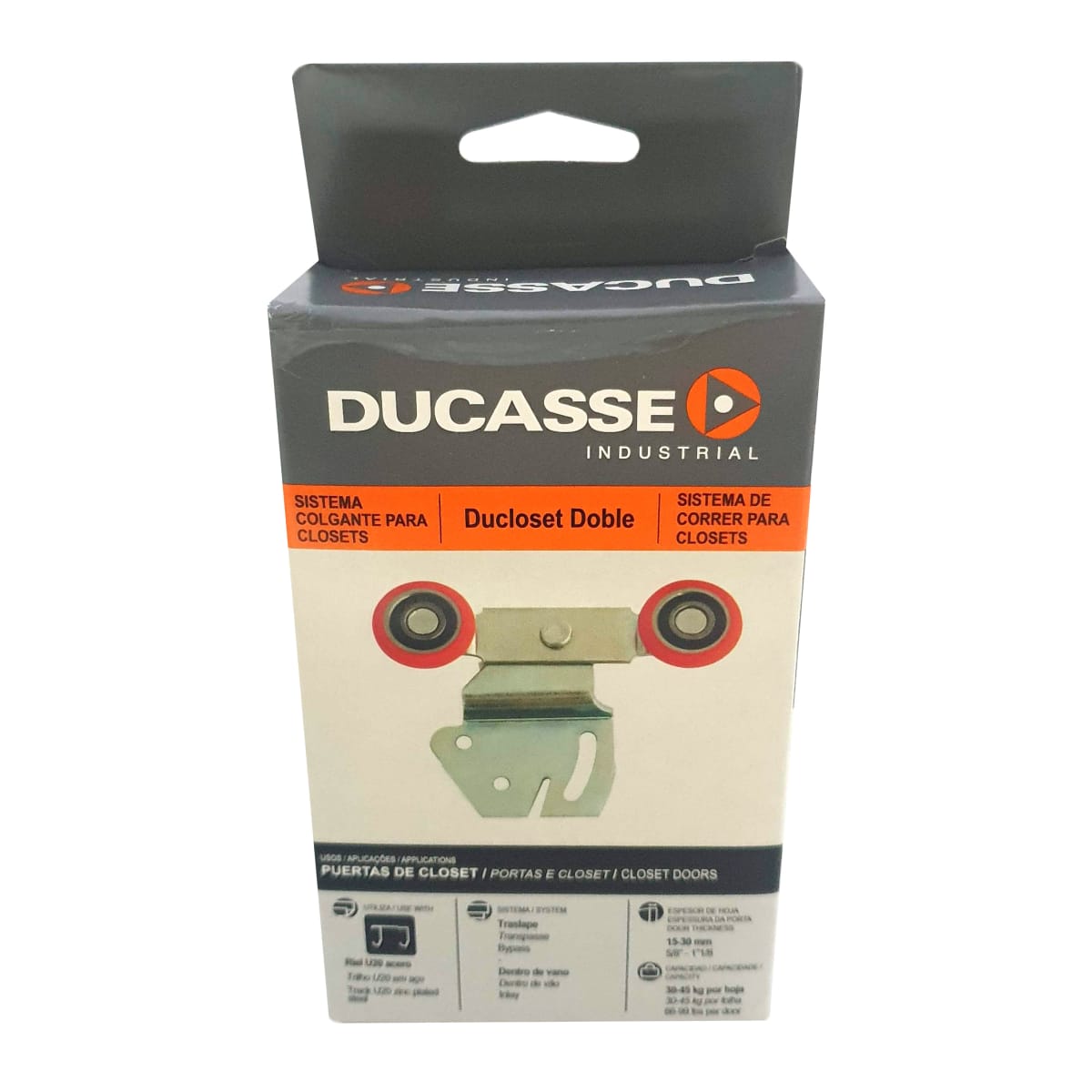 Sistema Corredera Ducloset Doble P4