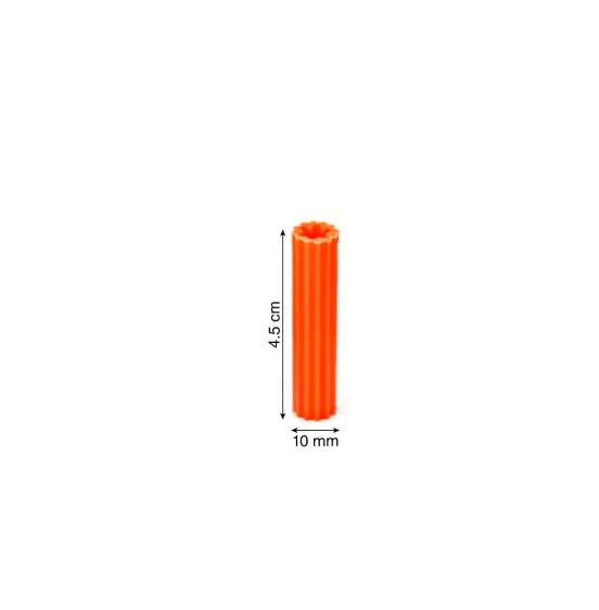 Tarugo de Plàstico PVC Naranja 3/82
