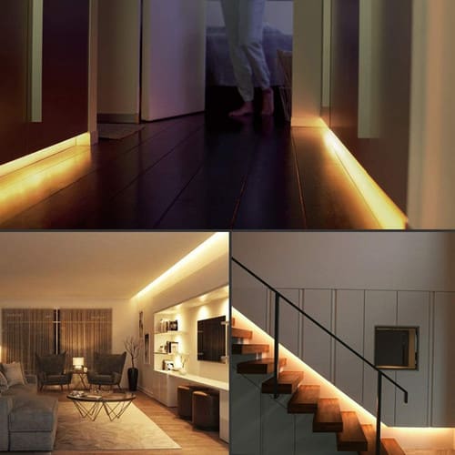 Cinta Led Cálida 5mt conexión (DIRECTO) 120 leds/m3