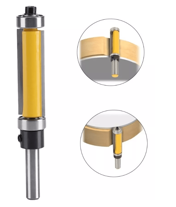 Fresa Copiadora C/Doble Rodamiento Bastago 6mm 0