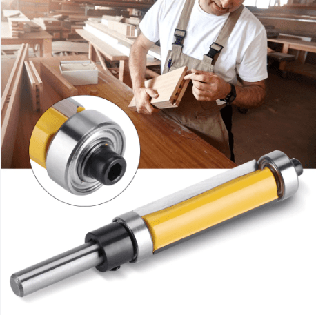 Fresa Copiadora C/Doble Rodamiento Bastago 6mm3