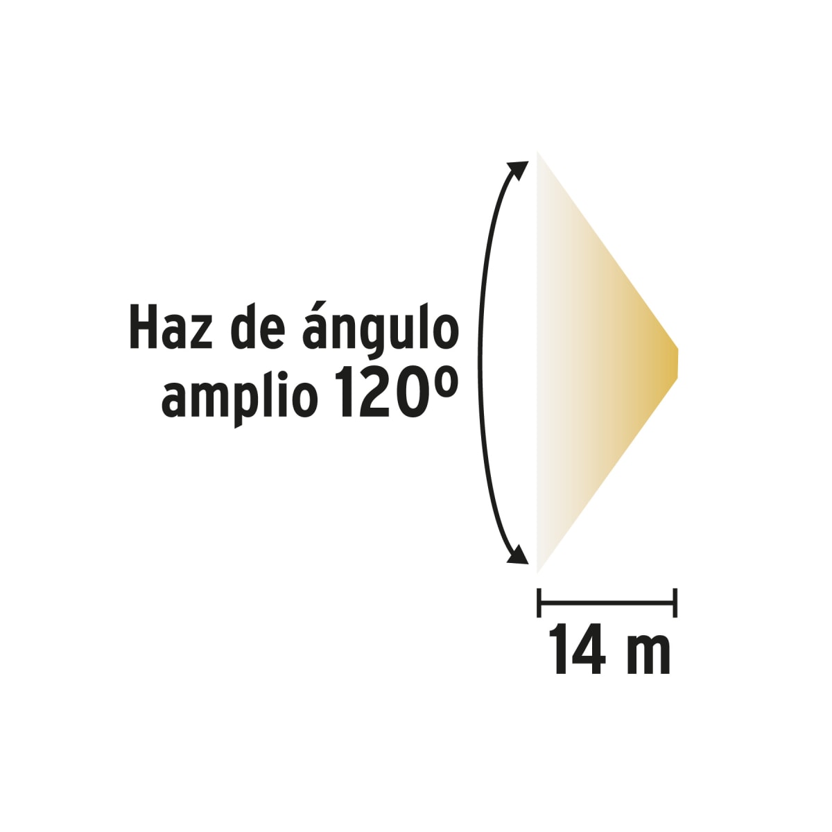 Linterna de minero LED 100 lm de 3 pilas AAA3